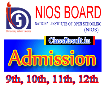 nios Admission 2022 class 10th Class, Secondary, 12th Class, Sr Secondary, DEIED